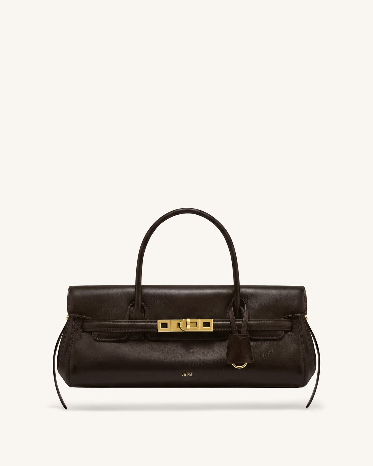 Yara 小號手提肩背包 - 深咖啡色