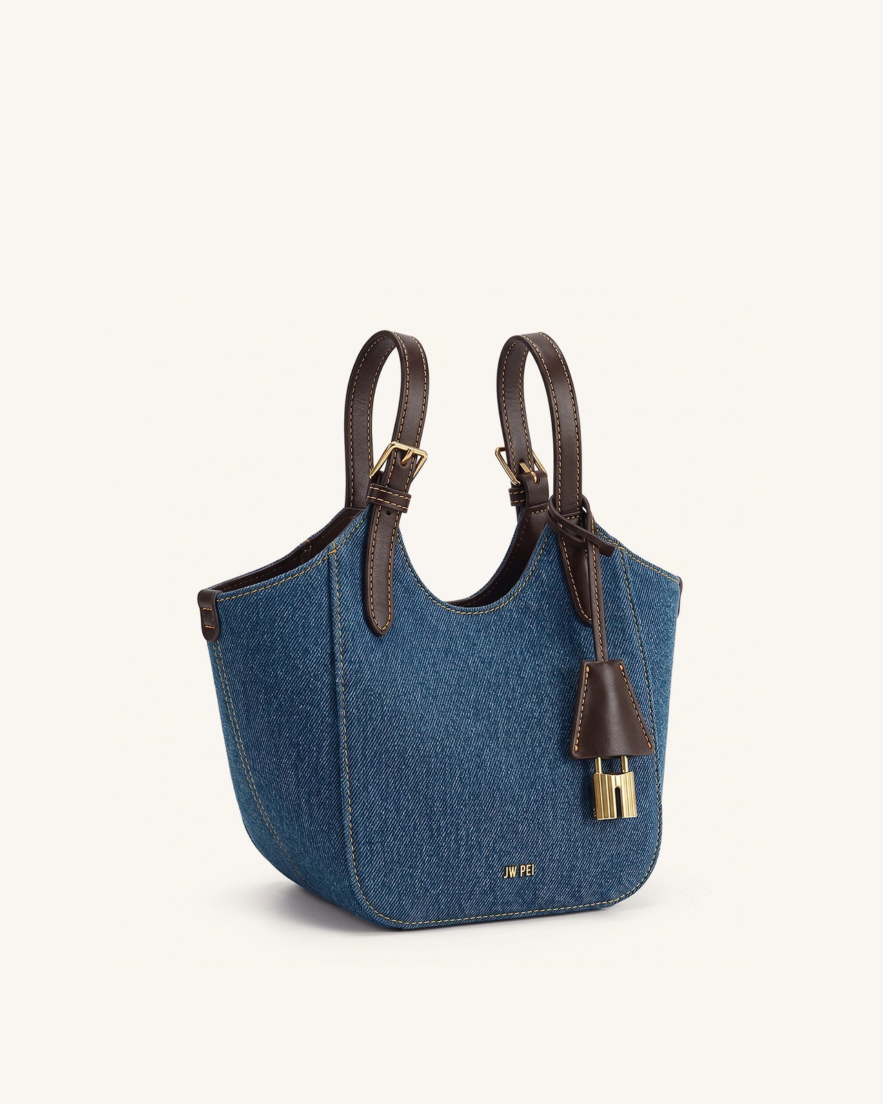 Ines 托特包 - 藍色丹寧