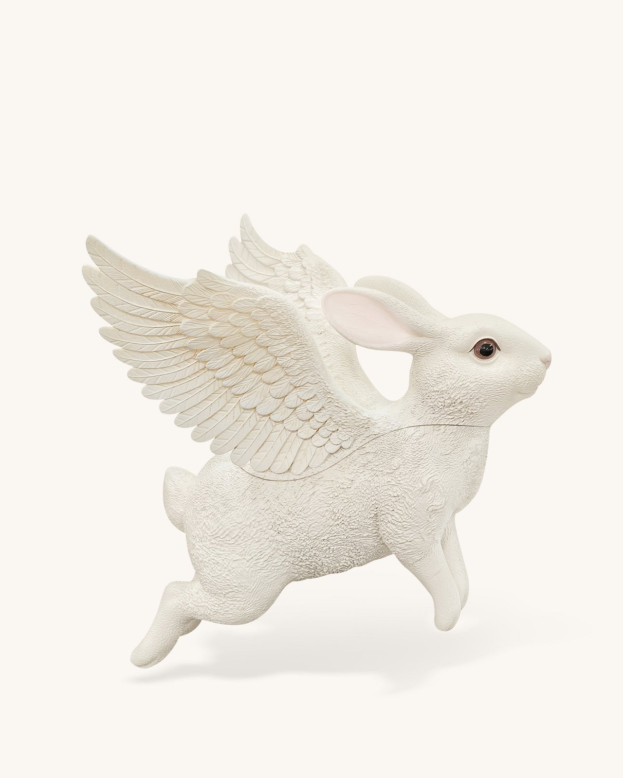 飛天兔子造型包 - 白色