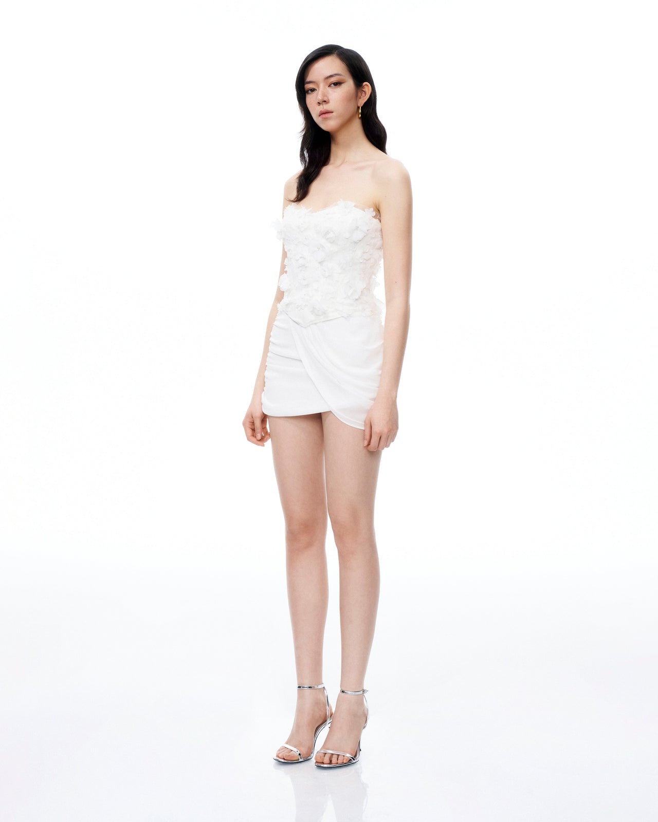 Juniper 3D 立體花卉迷你套裝-白色