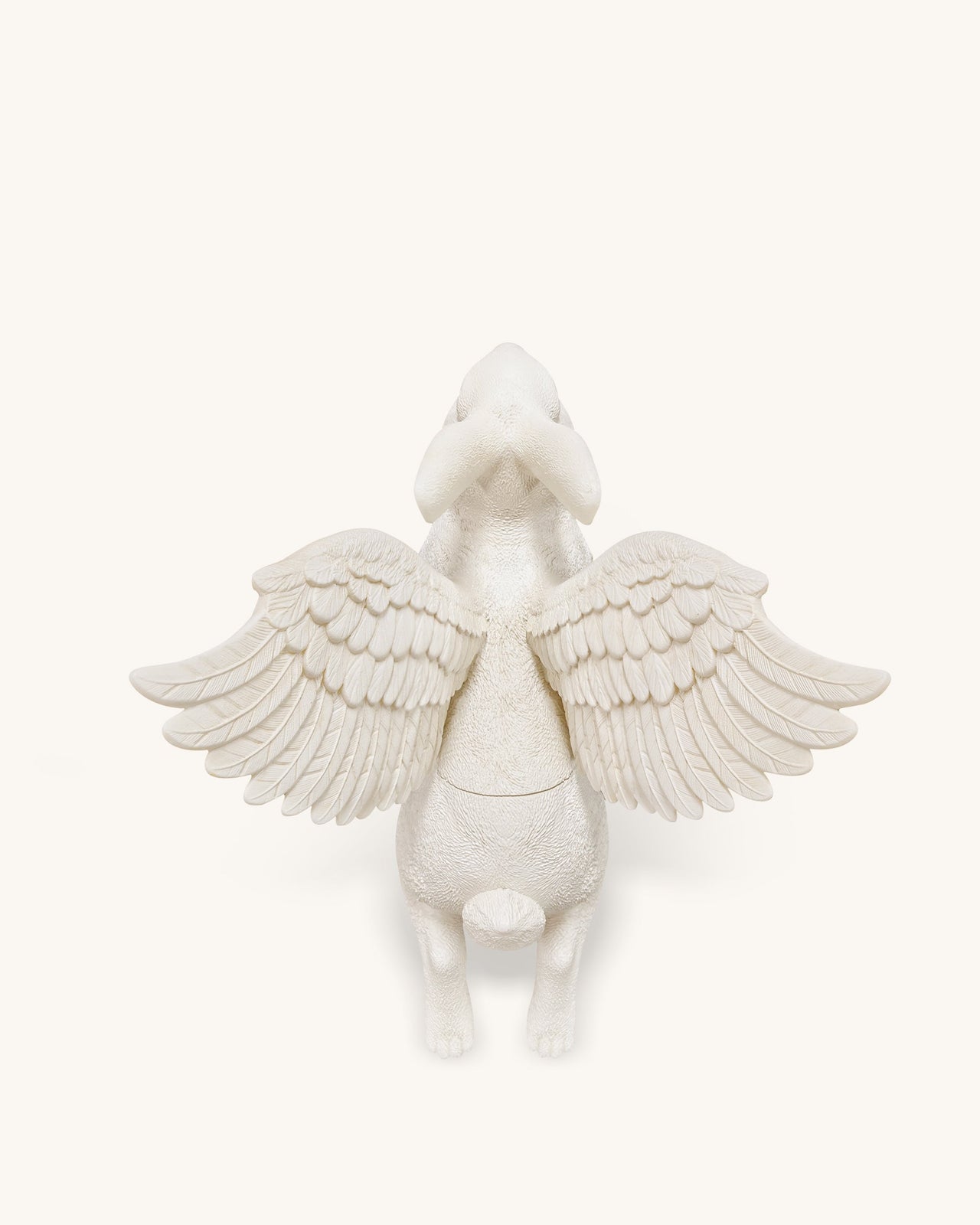 飛天兔子造型包 - 白色