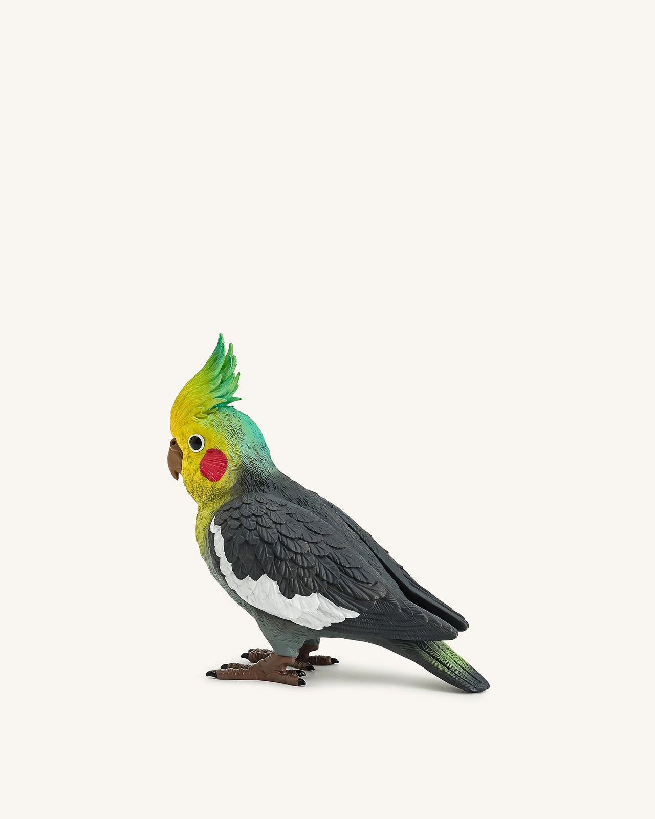 灰色雞尾鸚鵡手拿包-多色