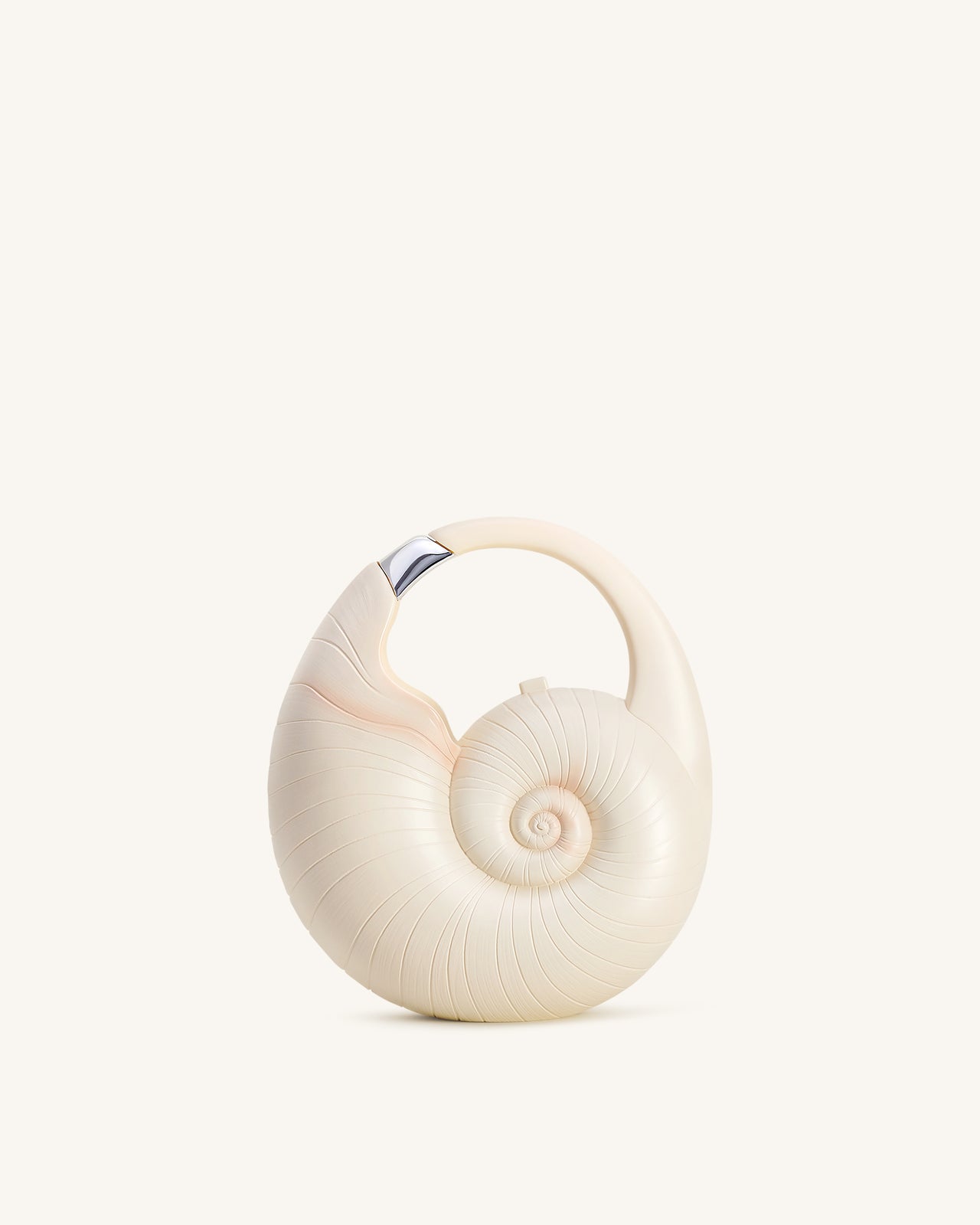 Caylee 貝殼包 - 白色