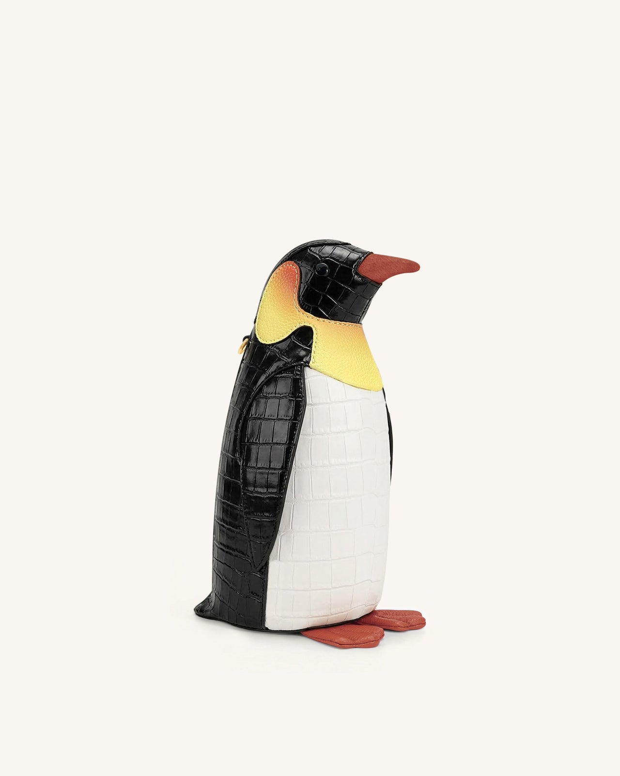 Pia 企鵝造型斜背包 - 黑白