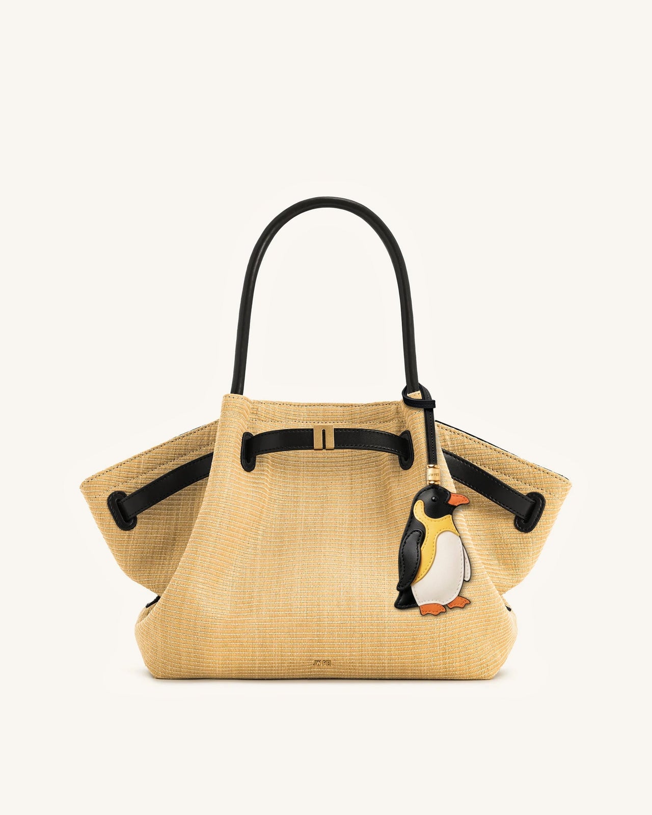 企鵝包包吊飾 - 黑色/多色