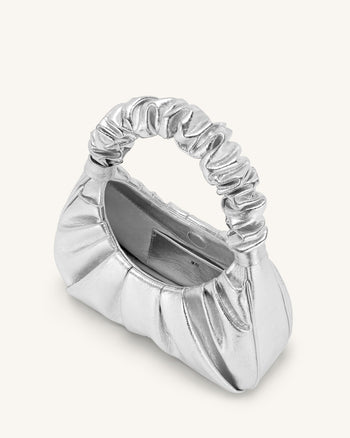 Gabbi 手提包 - 金屬銀色