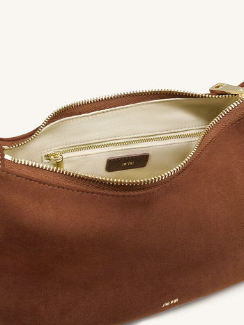 Nell 流蘇五金提把包 - 摩卡棕