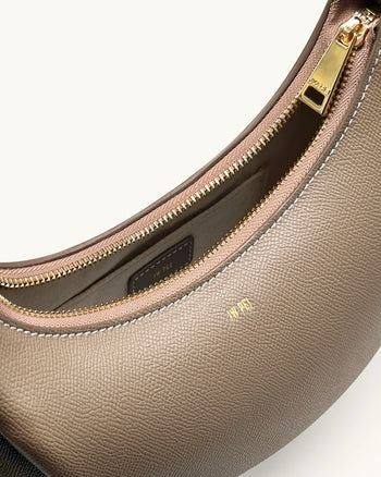 Sharon 斜背包 - 灰褐色