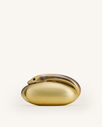 Sophia 蛇紋手拿包 - 多色