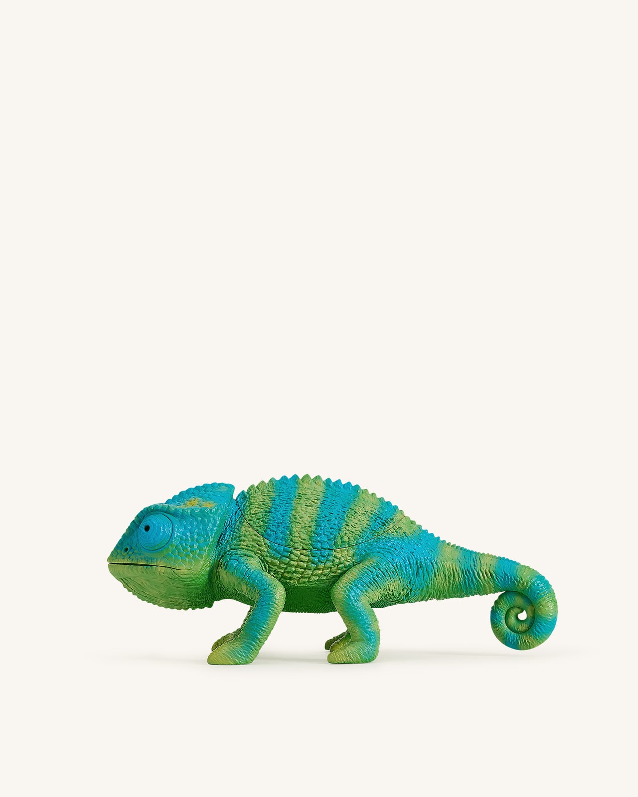 Hazel變色龍手拿包 - 綠色/藍色