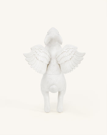 飛天兔子造型包 - 白色