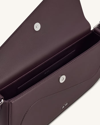 Addisyn 肩背包 - 深棕色