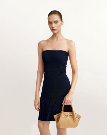 Hana 迷你托特包 - 奶咖色