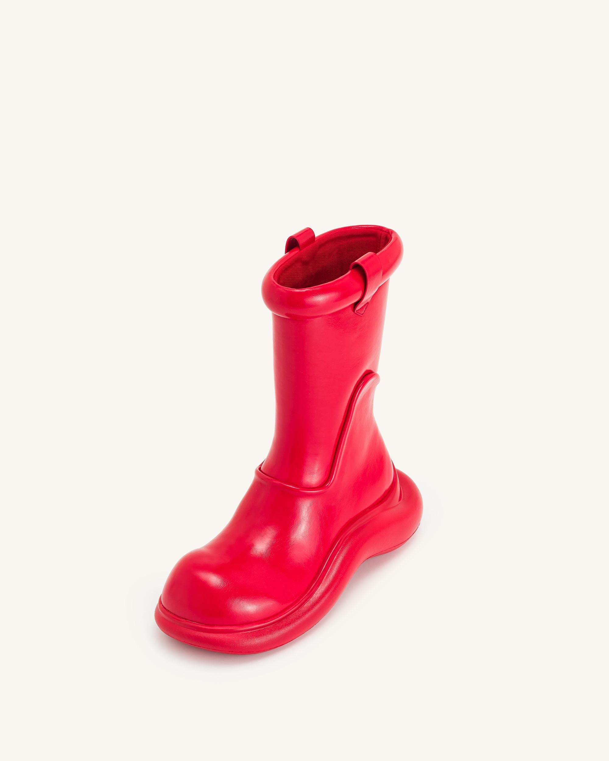 Zoie 雨靴 - 紅色
