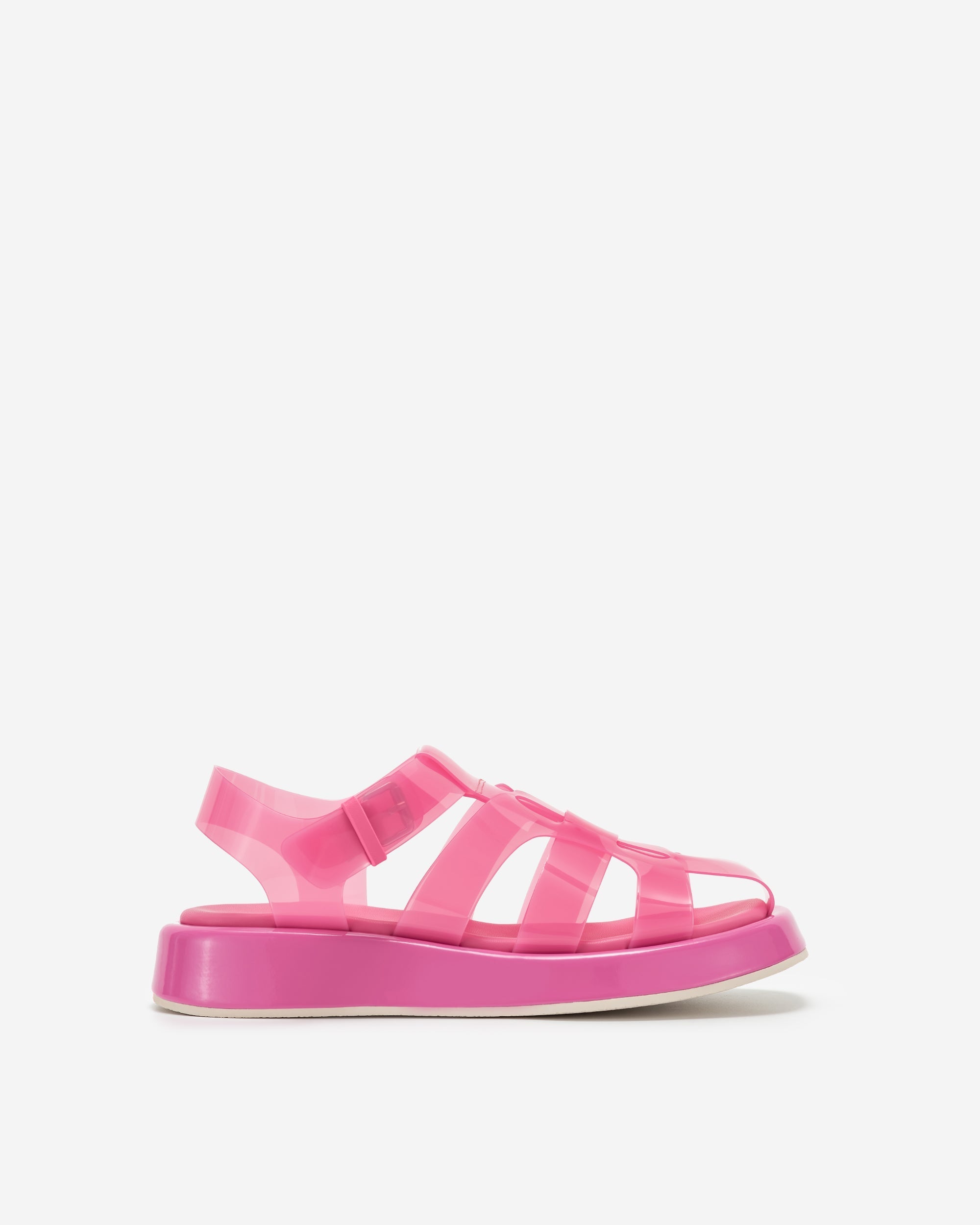 Piper 厚底涼鞋 - 粉色