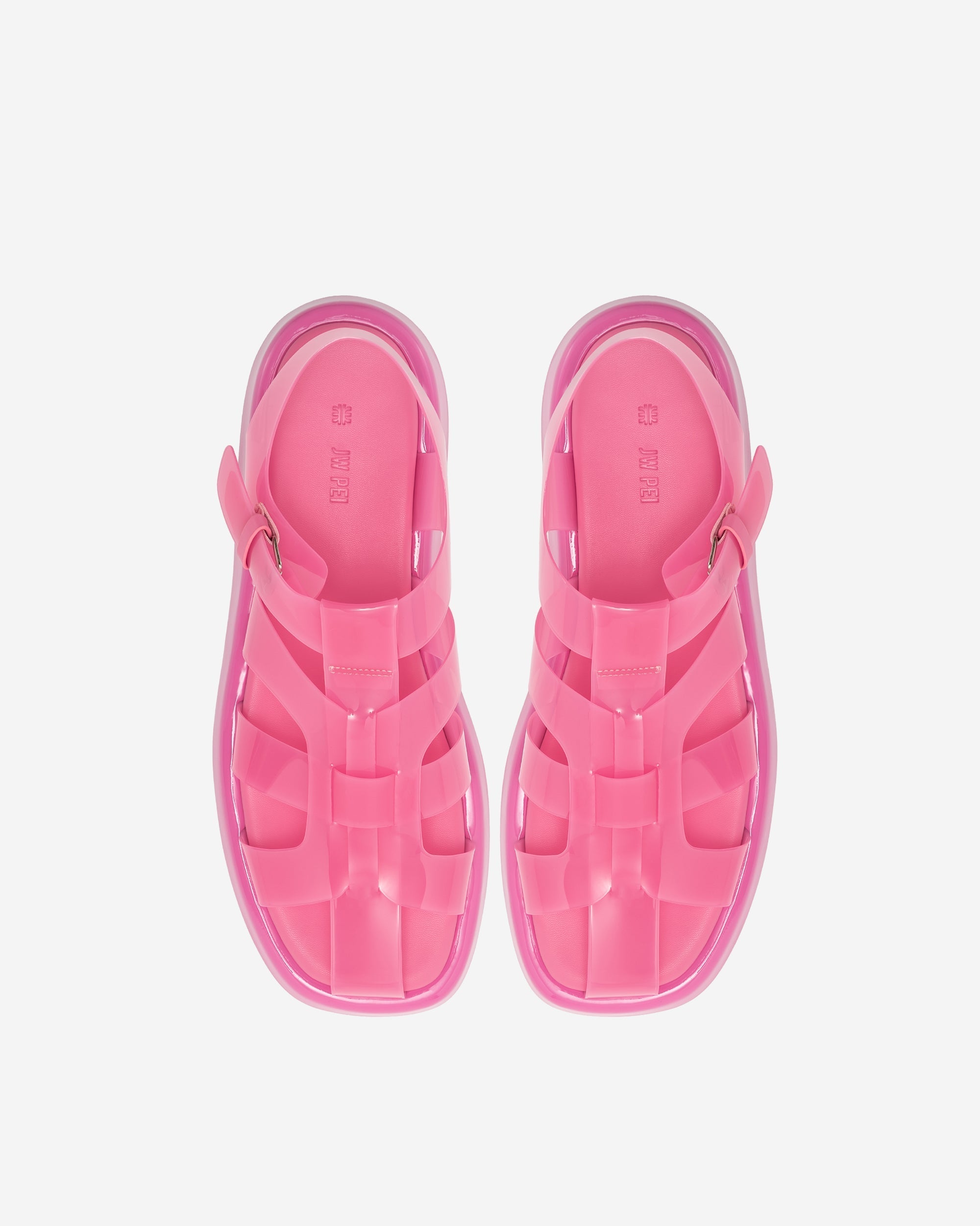 Piper 厚底涼鞋 - 粉色